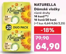 Kaufland NATURELLA Dámské vložky nabídka