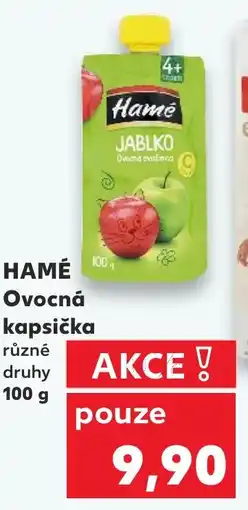 Kaufland HAMÉ Ovocná kapsička nabídka