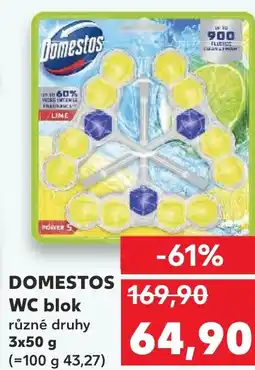 Kaufland DOMESTOS WC blok nabídka