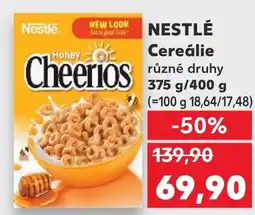 Kaufland NESTLÉ Cereálie nabídka