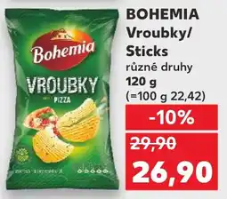 Kaufland BOHEMIA Vroubky/ Sticks nabídka