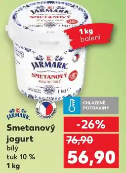 Kaufland Smetanový jogurt bílý tuk 10 % nabídka