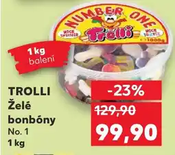 Kaufland TROLLI Želé bonbóny No. 1 nabídka