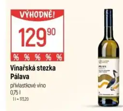 Globus Vinařská stezka Pálava přívlastkové víno nabídka
