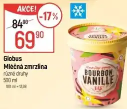 Globus Globus Mléčná zmrzlina nabídka