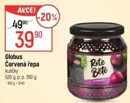 Globus Globus Červená řepa kuličky nabídka