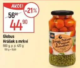 Globus Globus Hrášek s mrkví nabídka