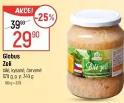 Globus Globus Zelí bílé, kysané, červené nabídka