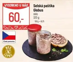 Globus Selská paštika Globus sklo nabídka