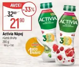 Globus Activia Nápoj nabídka