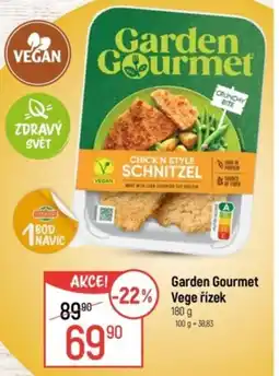 Globus Garden Gourmet Vege řízek nabídka