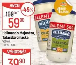 Globus Hellmann's Majonéza, Tatarská omáčka nabídka
