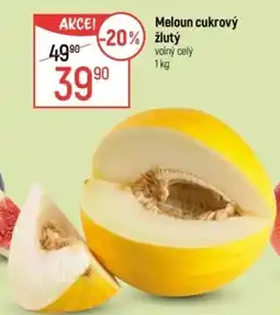 Globus Meloun cukrový žlutý volný celý nabídka