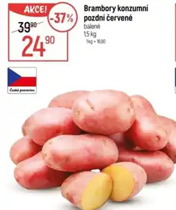 Globus Brambory konzumní pozdní červené balené nabídka