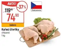 Globus Kuřecí čtvrtky chlazené nabídka