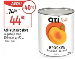 Globus Ati Fruit Broskve loupané půlené nabídka