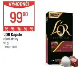 Globus L'OR Kapsle nabídka