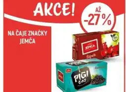 Globus Na čaje značky jemča nabídka