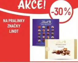 Globus Na pralinky značky lindt nabídka