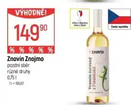 Globus Znovín Znojmo pozdní sběr nabídka