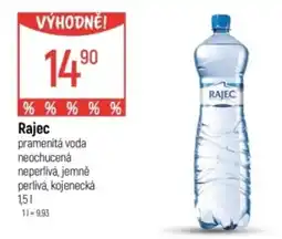Globus Rajec pramenitá voda nabídka