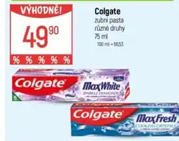 Globus Colgate zubní pasta nabídka