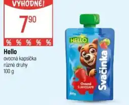 Globus Hello ovocná kapsička nabídka