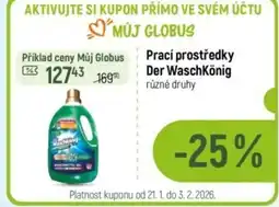 Globus Prací prostředky Der Waschkönig nabídka
