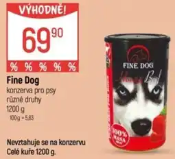 Globus Fine Dog konzerva pro psy nabídka