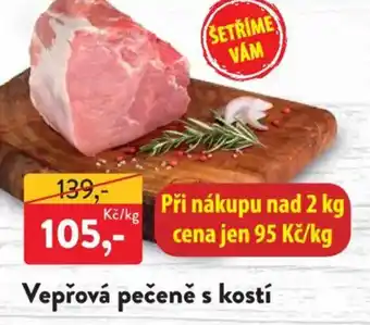 Vepřová pečeně s kostí