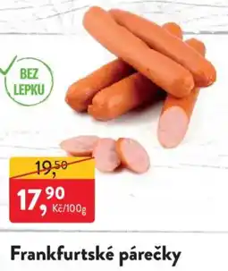 MP Krásno Frankfurtské párečky nabídka