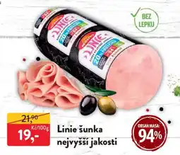 MP Krásno Linie šunka nejvyšší jakosti nabídka