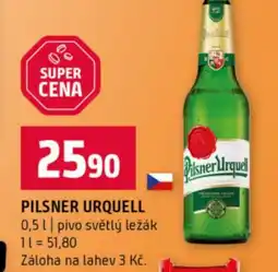 Terno Pilsner urquell nabídka