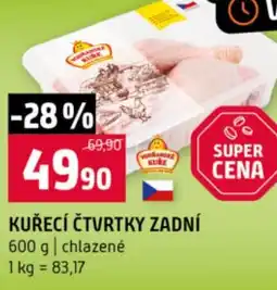 Terno Kuřecí čtvrtky zadní nabídka