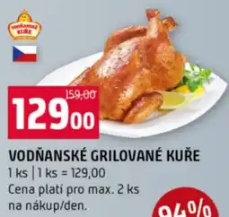 Terno Vodňanské grilované kuře nabídka