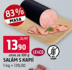 Terno Salám s kapií nabídka