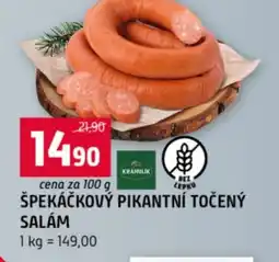 Terno Špekáčkový pikantní točený salám nabídka