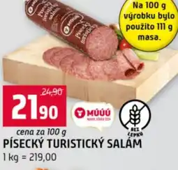 Terno Písecký turistický salám nabídka