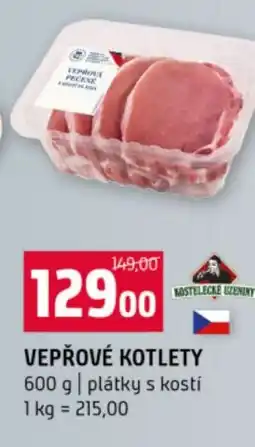 Terno Vepřové kotlety nabídka