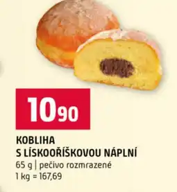 Terno Kobliha s lískooříškovou náplní nabídka