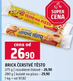 Terno Brick čerstvé těsto nabídka