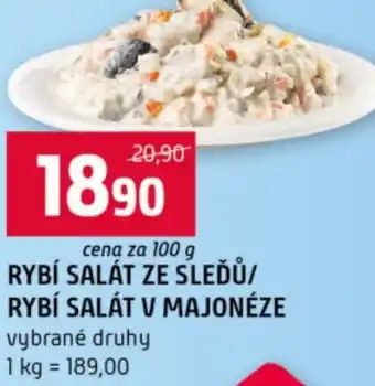 Terno Rybí salát ze sleďů/ rybí salát v majonéze nabídka