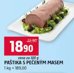 Terno Paštika s pečeným masem nabídka