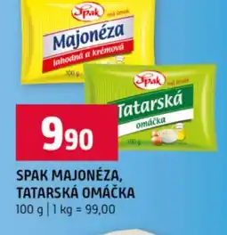 Terno Spak majonéza, tatarská omáčka nabídka