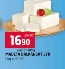 Terno Madeta balkánský sýr nabídka