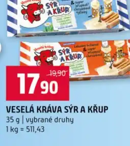 Terno Veselá kráva sýr a křup nabídka