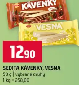 Terno Sedita kávenky, vesna nabídka
