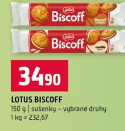 Terno Lotus biscoff nabídka