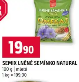 Terno Semix lněné semínko natural nabídka