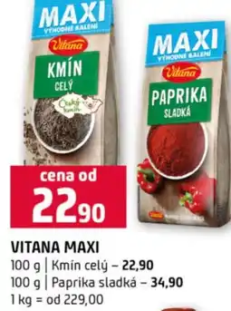 Terno Vitana maxi nabídka